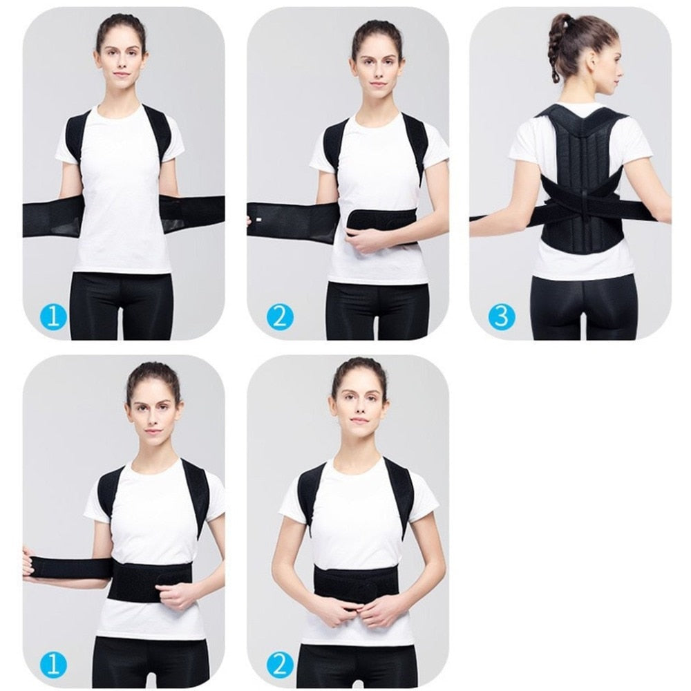 Posture Corrector for Men & Women an adjustable Back Brace for a Straight & Confident You! π¦΄