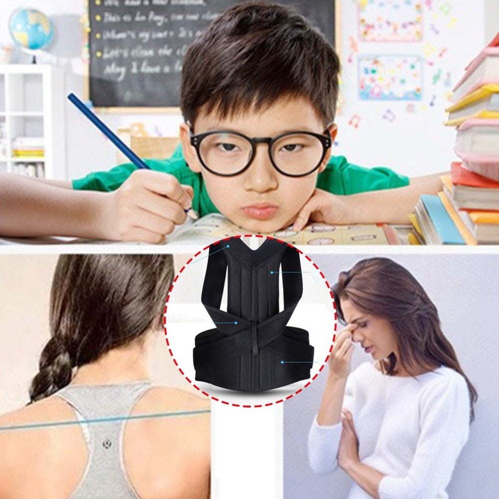 Posture Corrector for Men & Women an adjustable Back Brace for a Straight & Confident You! π¦΄