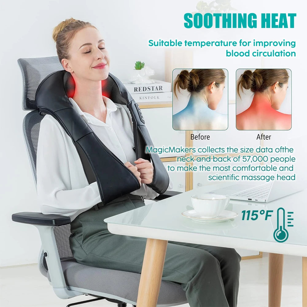 FlexiKnead™ – Flexible, powerful body massager