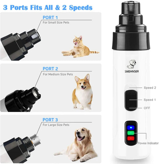 Rechargeable Nail Grinder  for Dogs & Cat Paws! πΆπ±