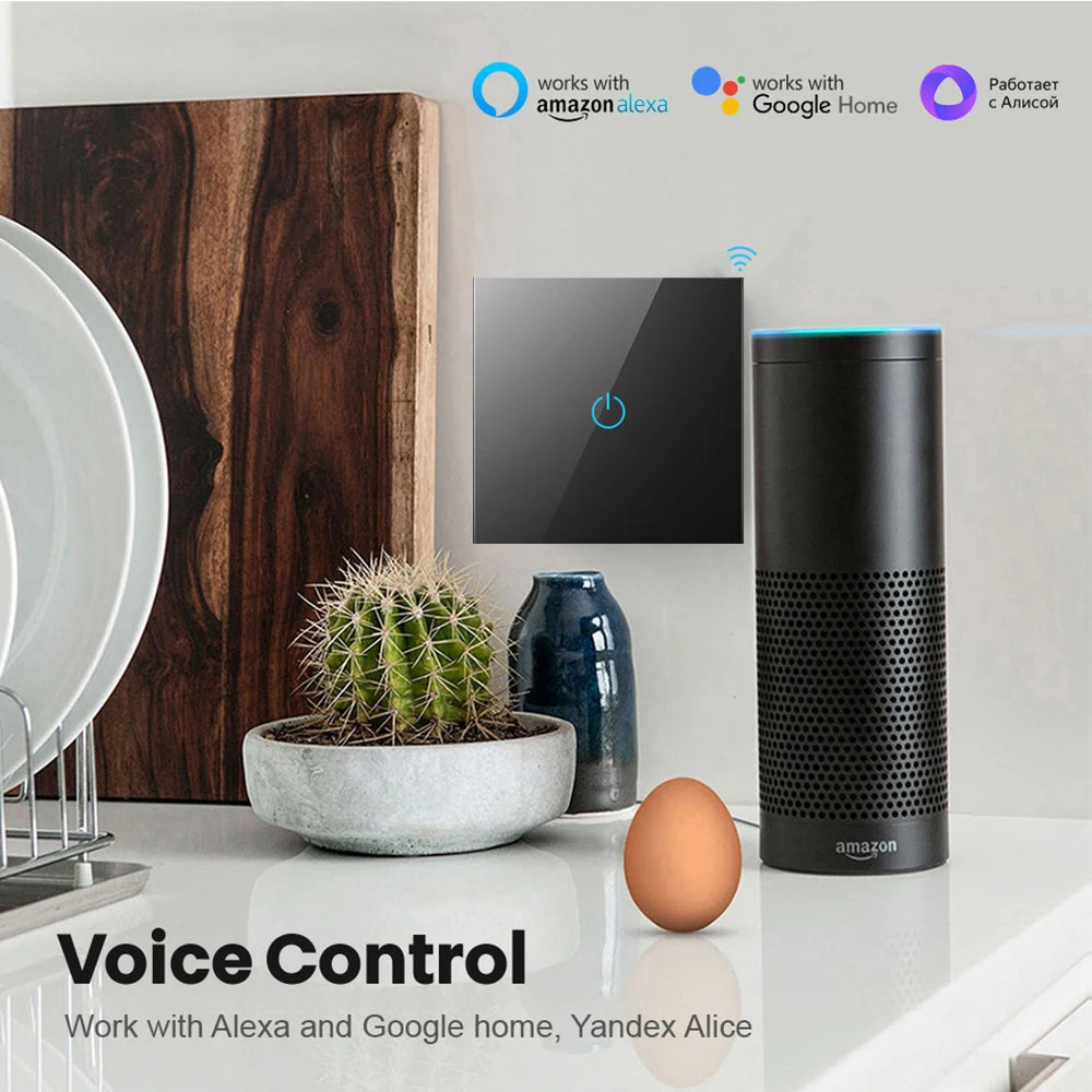 BONDA Smart WiFi Touch Switch β Alexa & Google Home Compatible! π₯