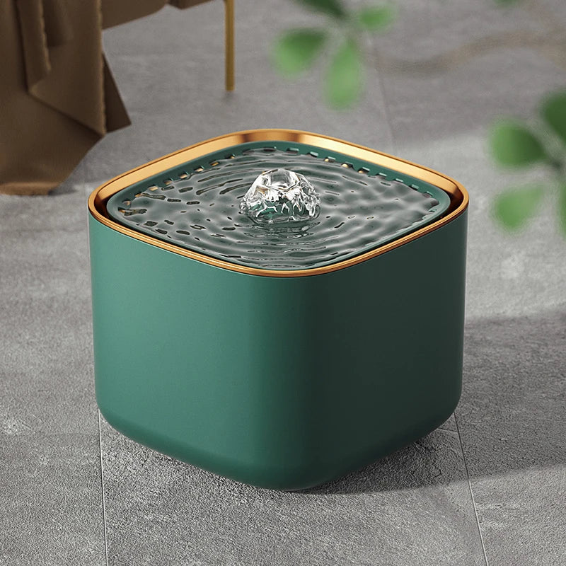 Automatic Cat Water Fountain: Pet Drinking Feeder with LED Light! β¨πΎ
