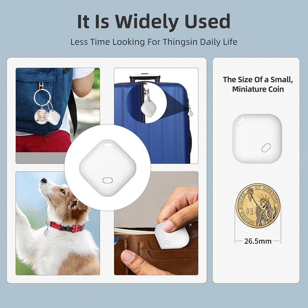 Mini Tracking Device β  Smart Bluetooth Tracker for Pets, Keys & More! πΎπ