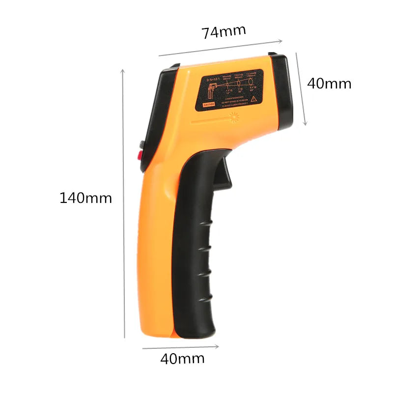 Digital Infrared Thermometer Contactless IR Laser Pyrometerππ₯