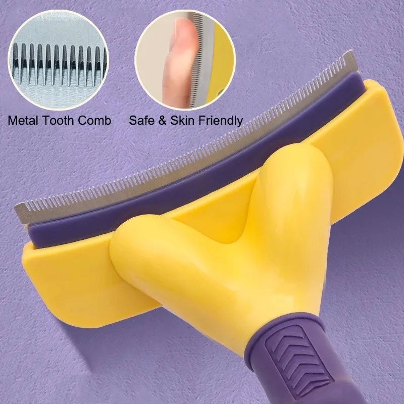 🐾🐶 Dog Brush Grooming Accessories – Anti-Lice Knotting Comb✨🐱