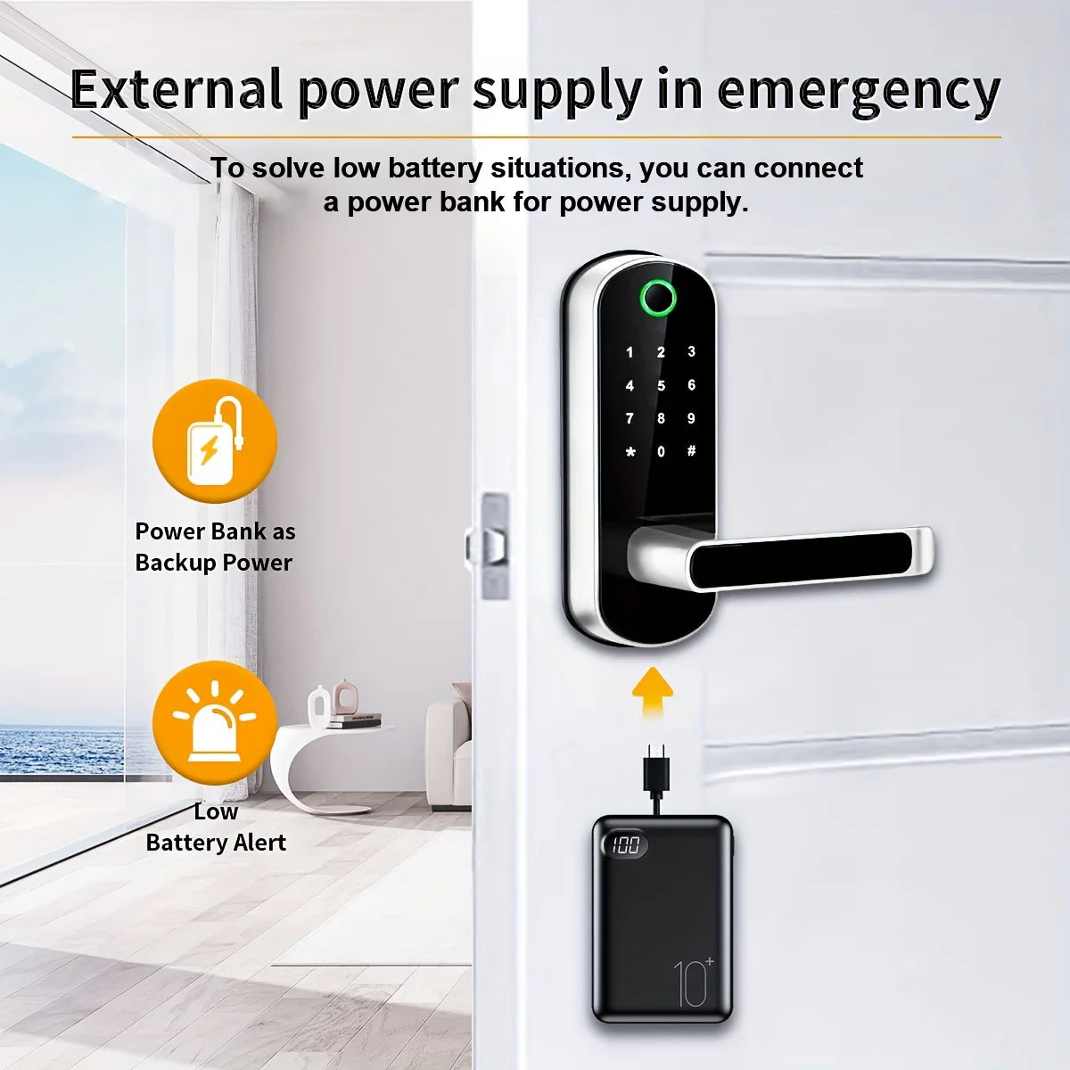 Smart Fingerprint Door Lock β Keyless Entry with WiFi & App Control! π±π