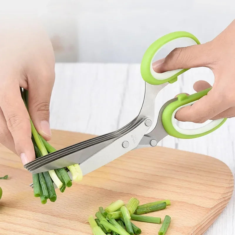 5-Layer Stainless Steel Kitchen Scissors🌿🍴