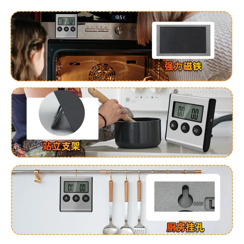 Digital Wireless Kitchen Thermometer for BBQ, Oven & Meat Cooking! πβ²οΈ