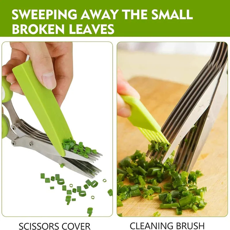 5-Layer Stainless Steel Kitchen Scissors🌿🍴
