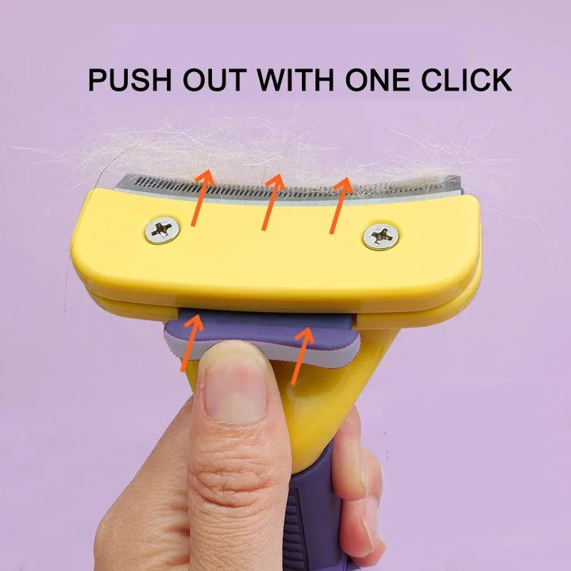 🐾🐶 Dog Brush Grooming Accessories – Anti-Lice Knotting Comb✨🐱