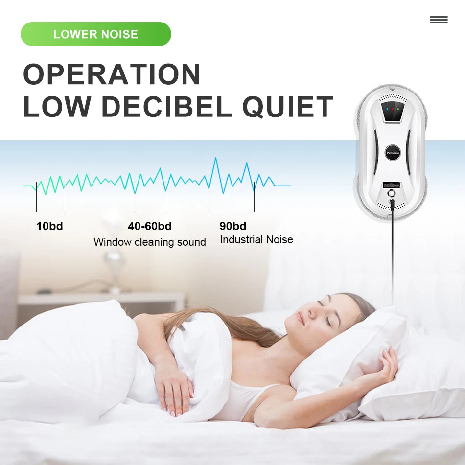 Electric Glass Cleaner with Remote Control for Home π πͺ