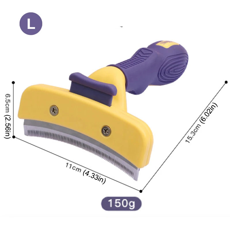 🐾🐶 Dog Brush Grooming Accessories – Anti-Lice Knotting Comb✨🐱