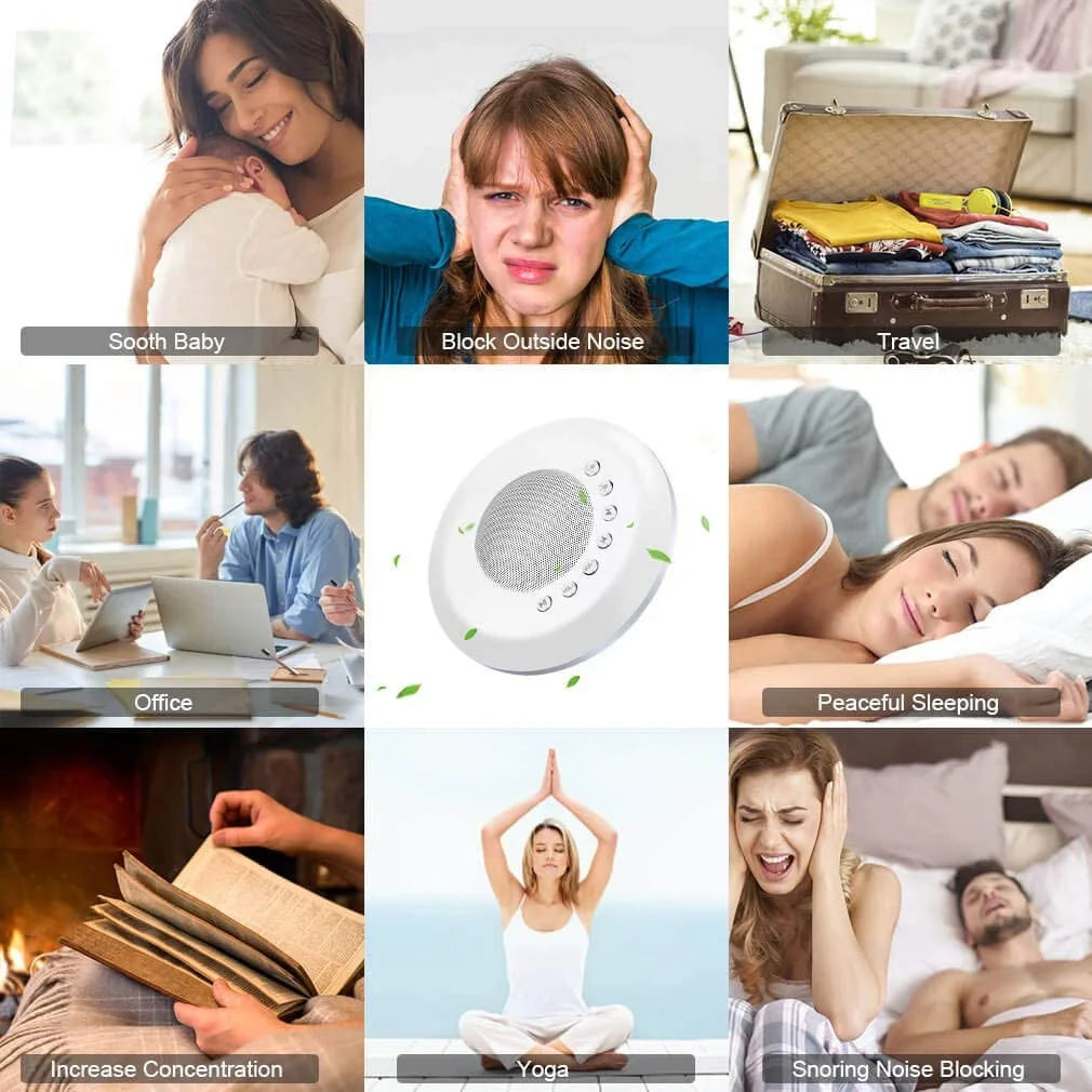 Baby White Noise Sound Machine 28 Soothing Sounds for Peaceful Sleep! šš¼