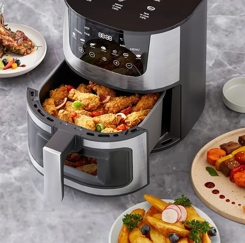 Smart Multi-Function Hot Convection Oven with LED Touch Control & Visible Window! ππ΄