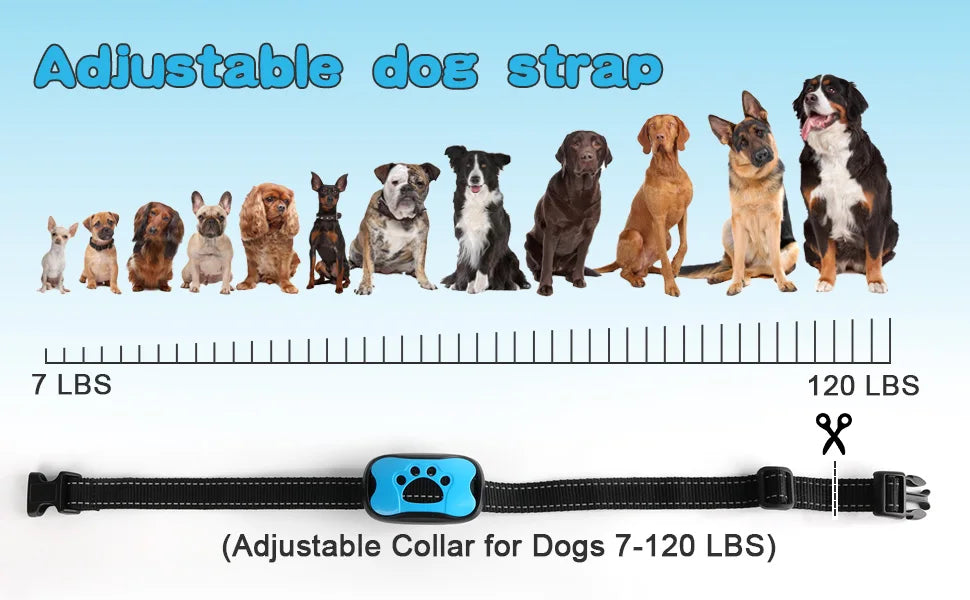 Pet Dog Anti Barking Device: Ultrasonic & Vibration Bark Control! π«π