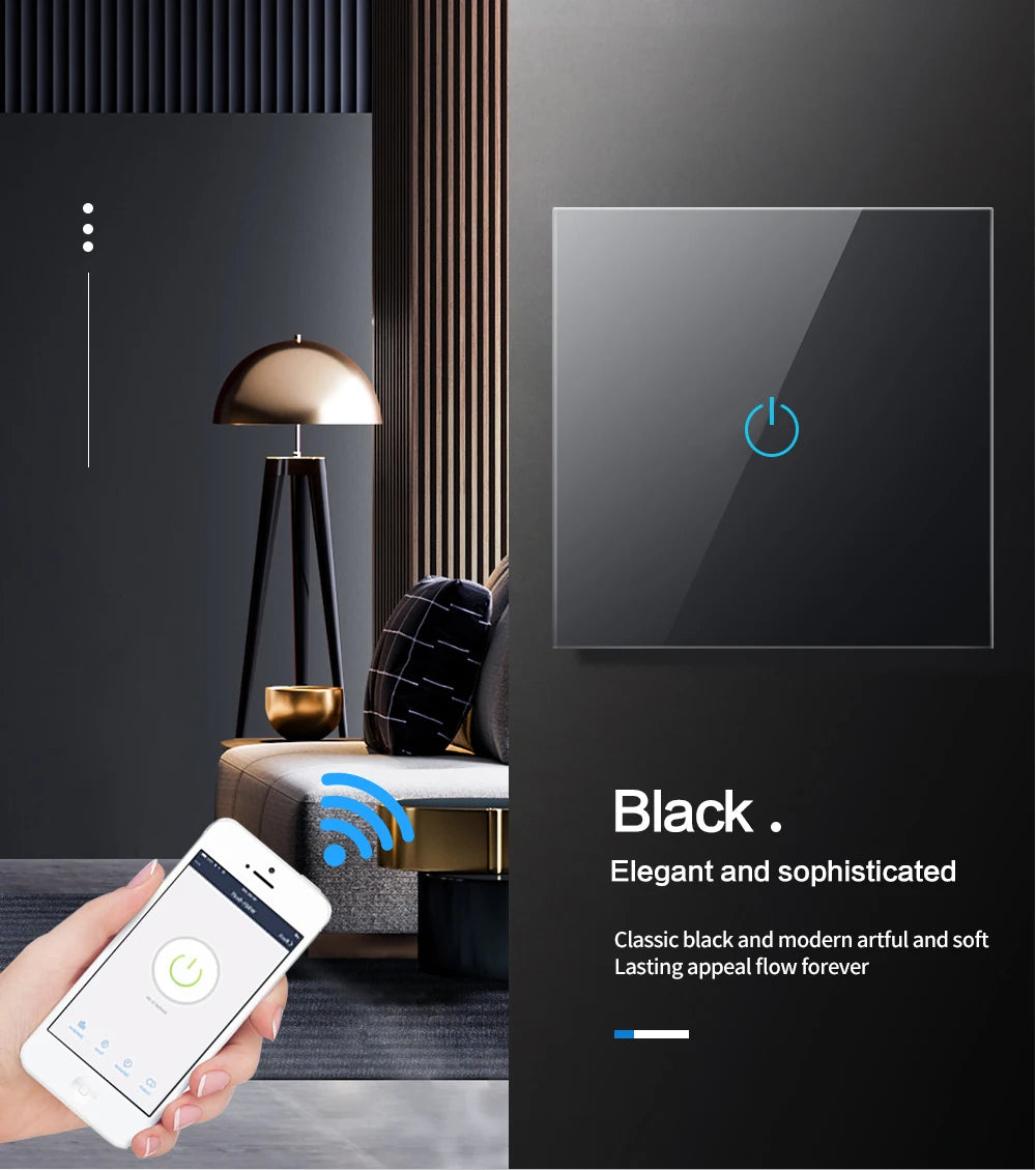 BONDA Smart WiFi Touch Switch β Alexa & Google Home Compatible! π₯