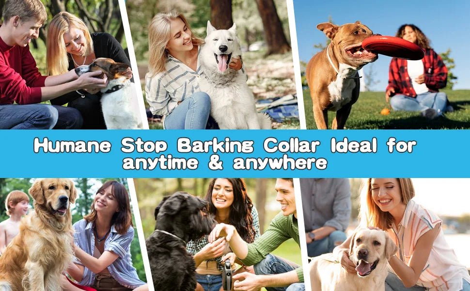 Pet Dog Anti Barking Device: Ultrasonic & Vibration Bark Control! π«π