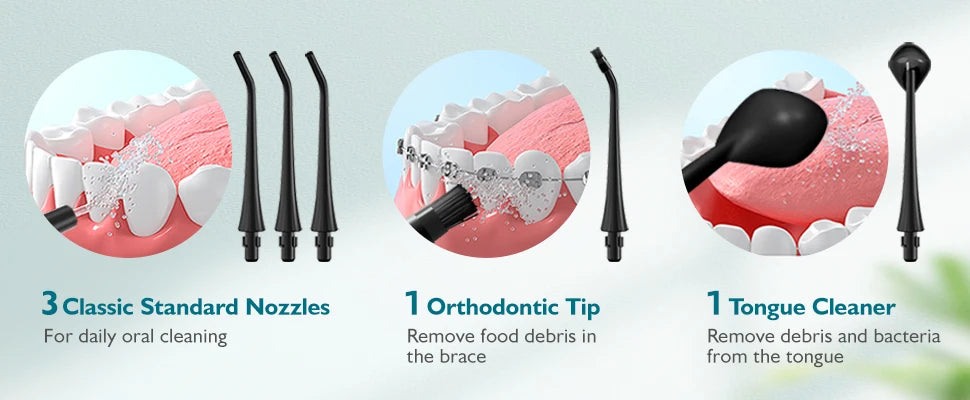 Sejoy Cordless Water Dental Flosser Portable Oral Irrigator for Deep Teeth Cleaning! β¨π