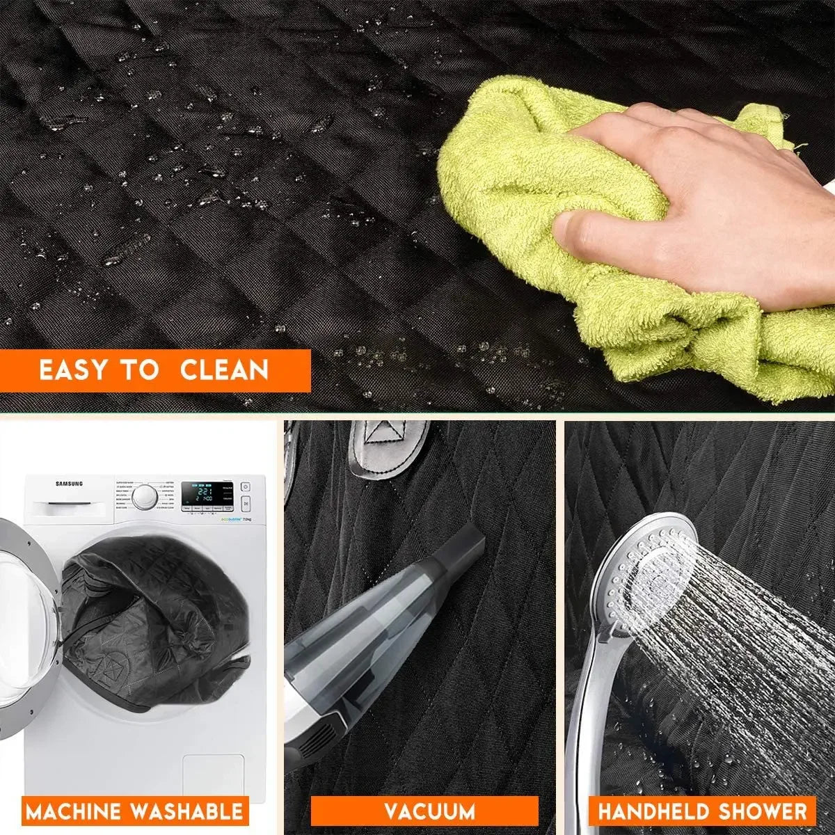 ππΆ Waterproof Dog Car Seat Cover for Pet Travel! ποΈβ¨
