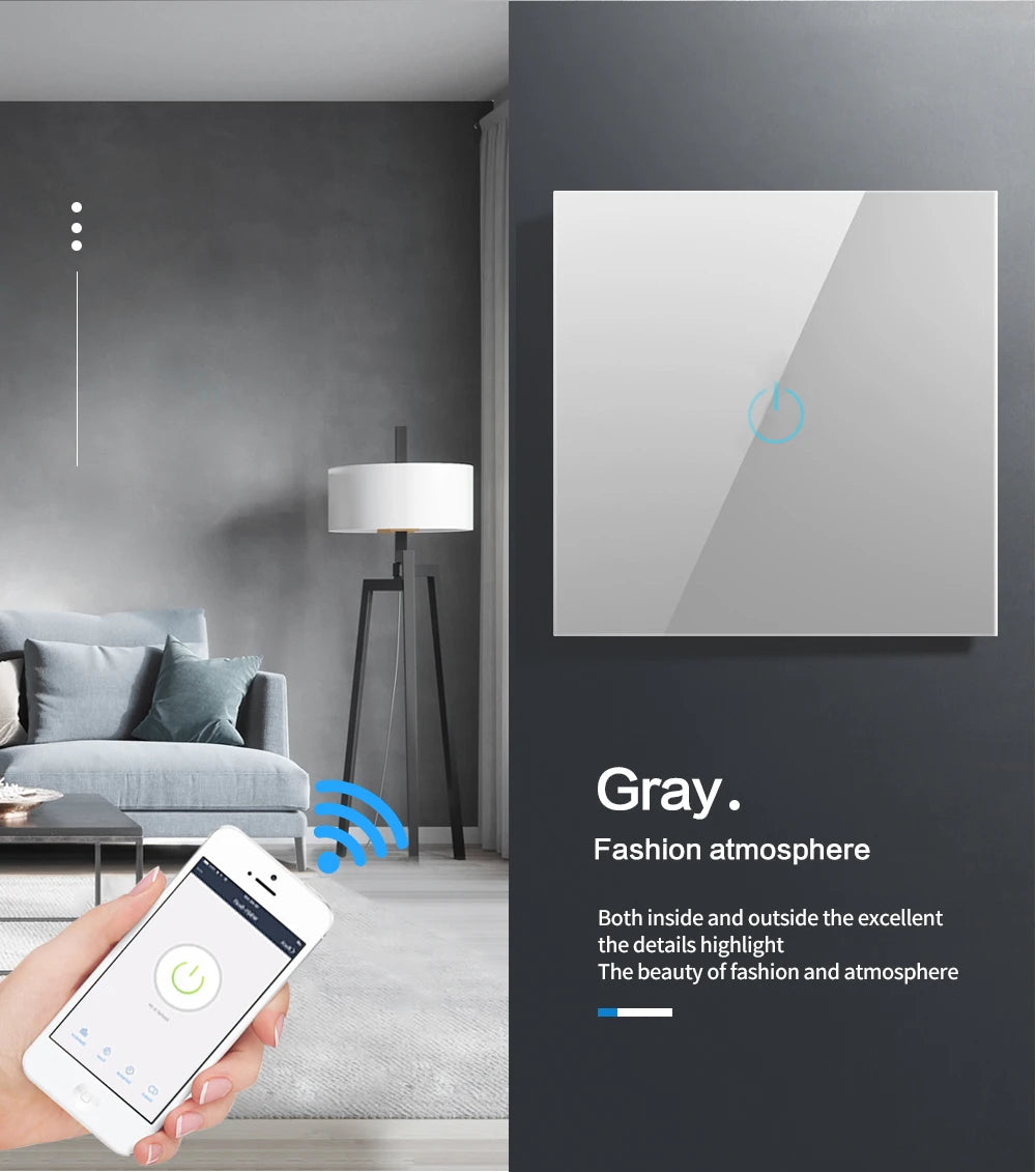 BONDA Smart WiFi Touch Switch β Alexa & Google Home Compatible! π₯