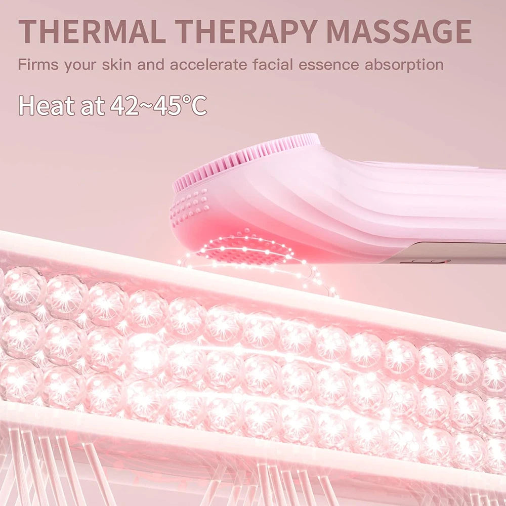 Sonic Waterproof Facial Cleansing Brush, Rechargeable Deep Clean Exfoliating Scrubber! ππ¦