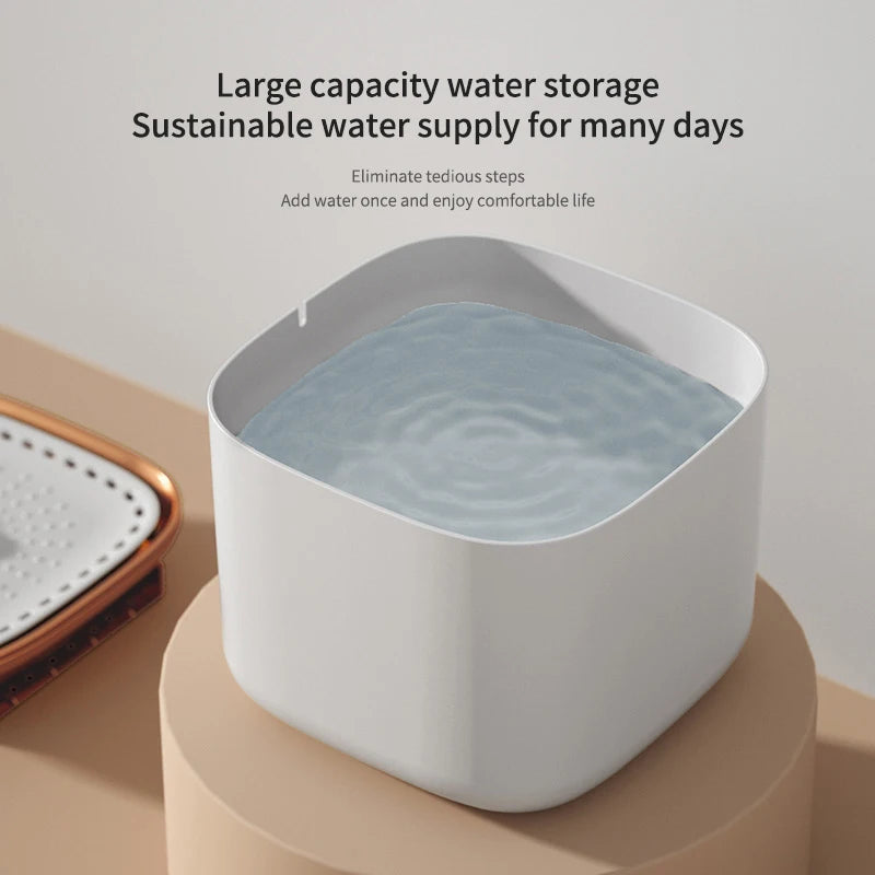 Automatic Cat Water Fountain: Pet Drinking Feeder with LED Light! β¨πΎ