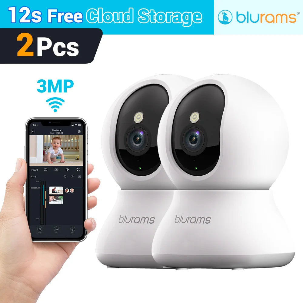 Baby Monitor & Home Security Camera β Smart Motion Detection & Two-Way Audio πΆπ