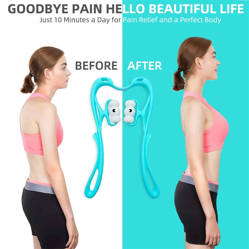 360Β° Deep Tissue Neck Massager Pain Relief, Shoulders, Waist & More! πΏπ₯