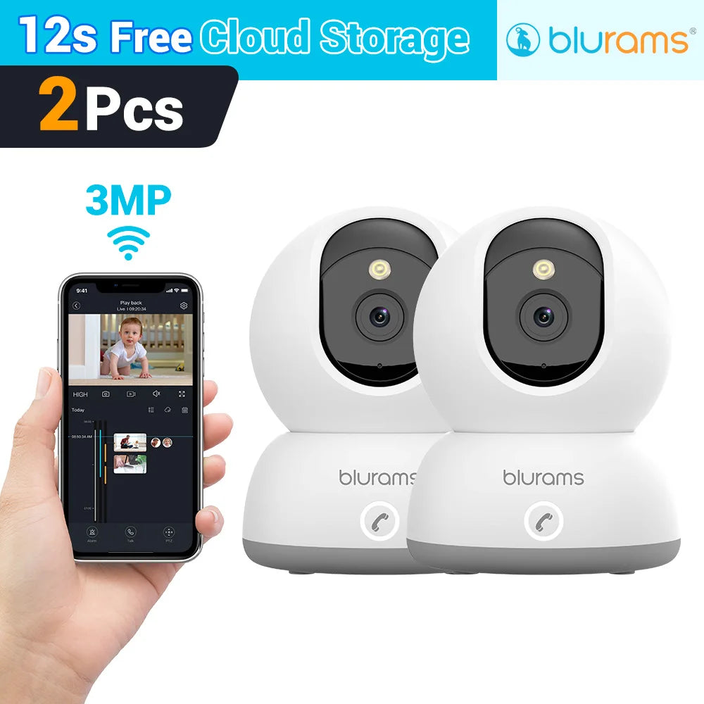 Baby Monitor & Home Security Camera β Smart Motion Detection & Two-Way Audio πΆπ