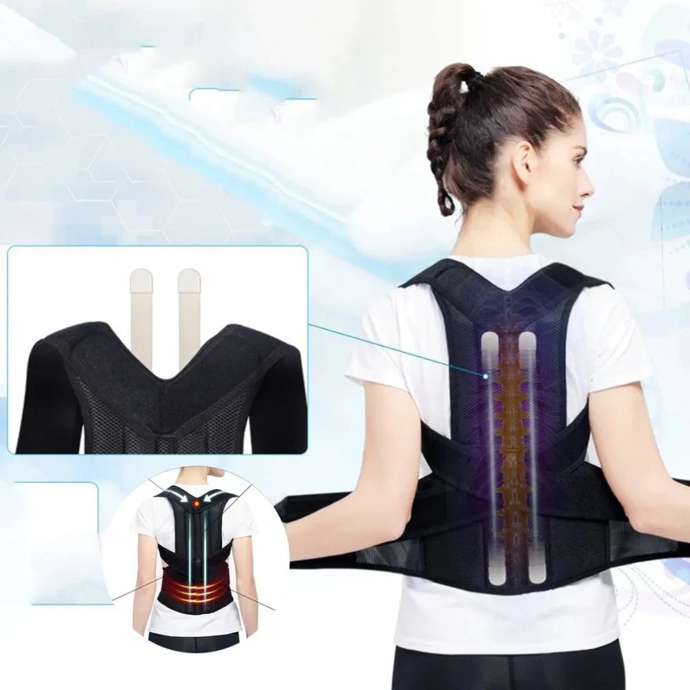 Posture Corrector for Men & Women an adjustable Back Brace for a Straight & Confident You! π¦΄
