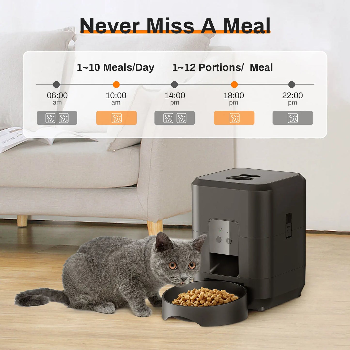 Automatic Cat & Dog Food Dispenser with Timed, Quantitative Feeding! π½οΈπ±πΆ