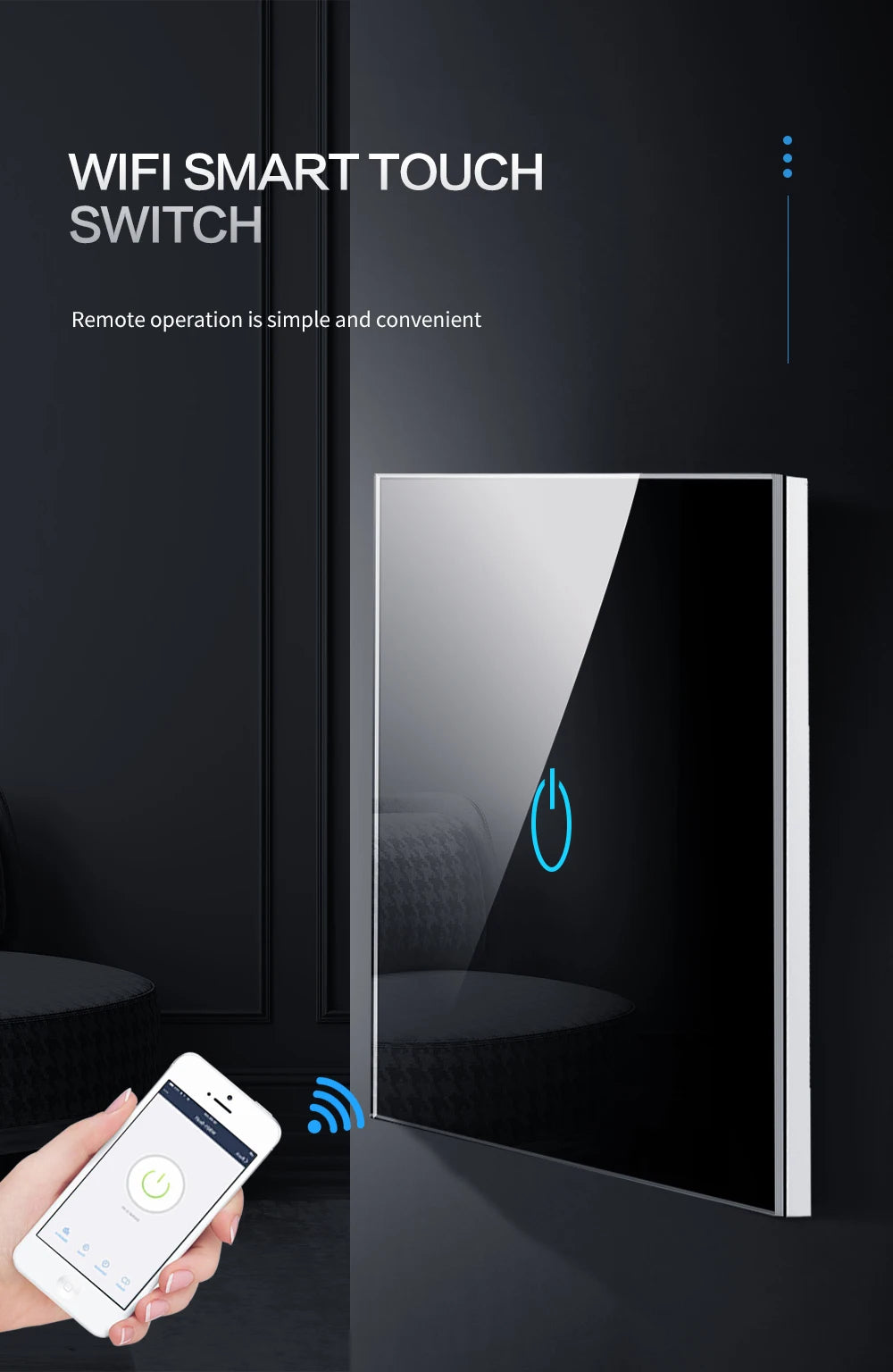 BONDA Smart WiFi Touch Switch β Alexa & Google Home Compatible! π₯