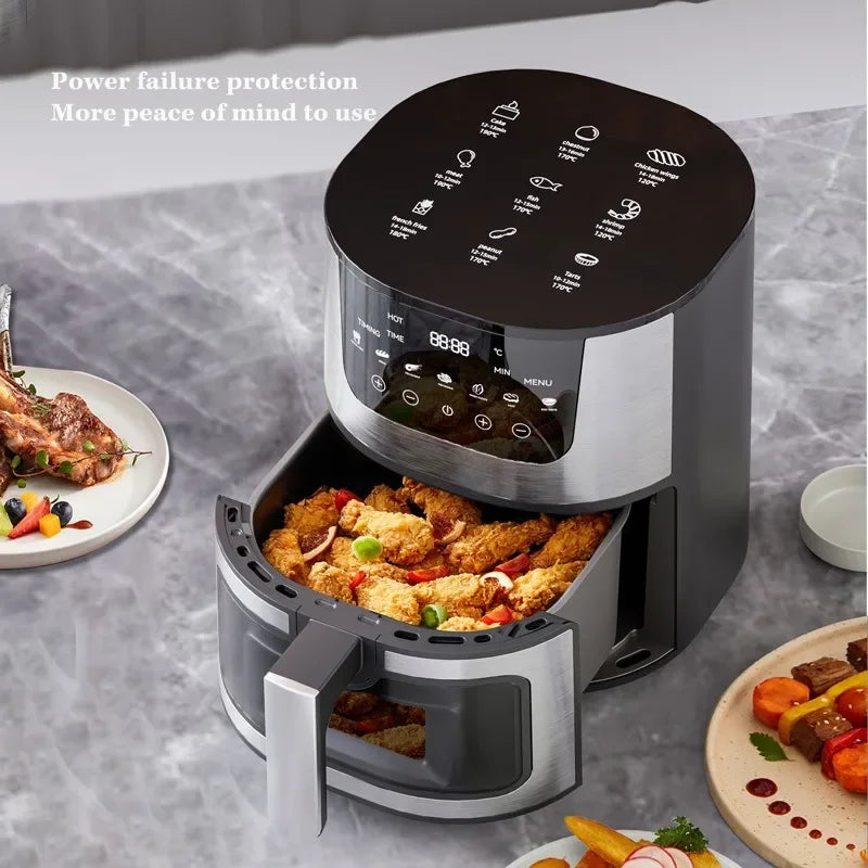 Smart Multi-Function Hot Convection Oven with LED Touch Control & Visible Window! ππ΄