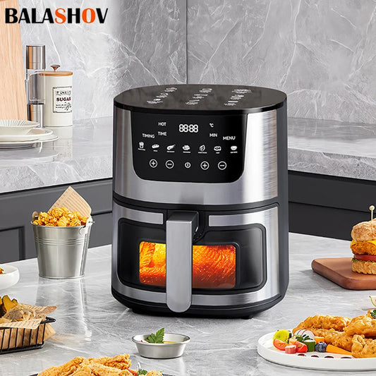 Smart Multi-Function Hot Convection Oven with LED Touch Control & Visible Window! ππ΄