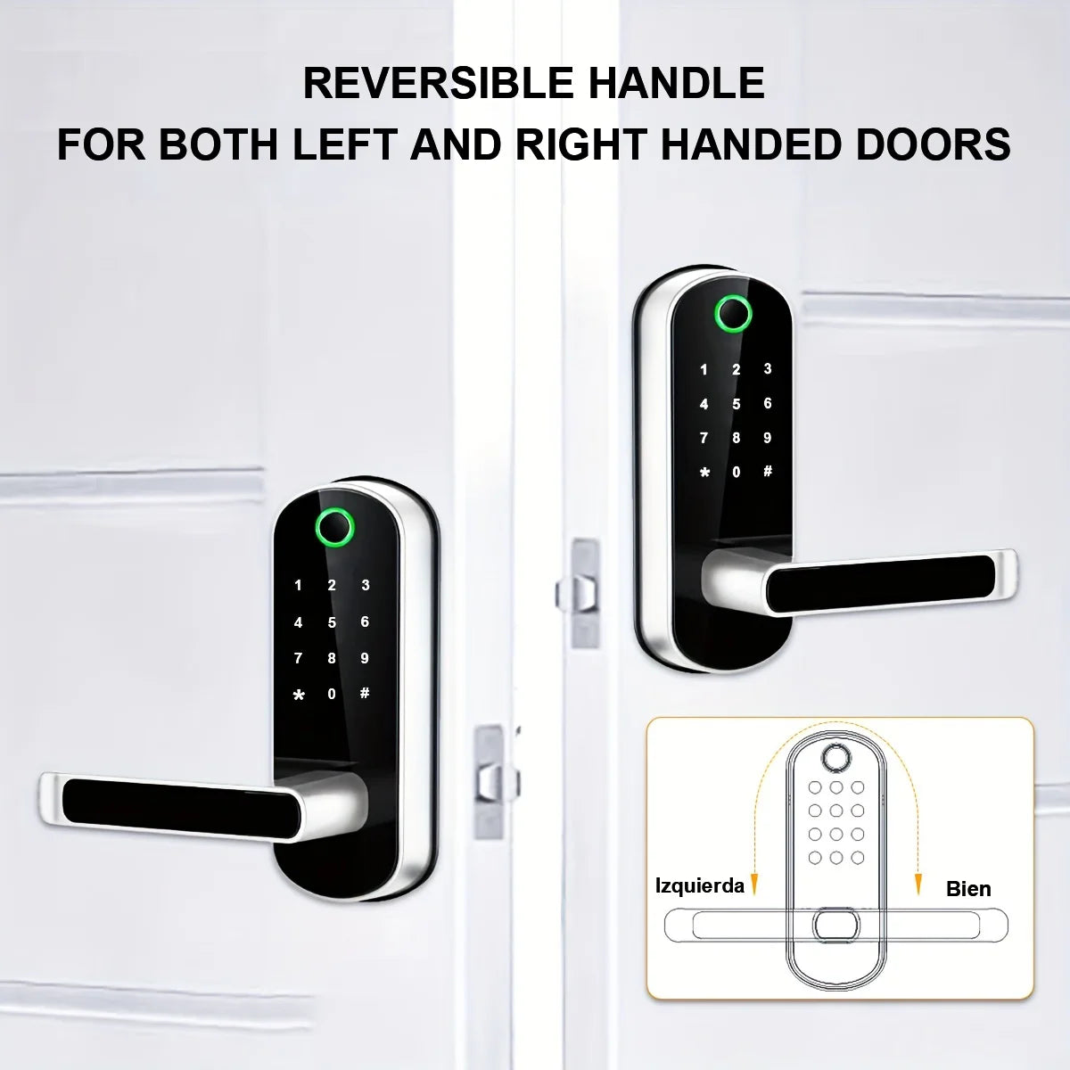 Smart Fingerprint Door Lock β Keyless Entry with WiFi & App Control! π±π