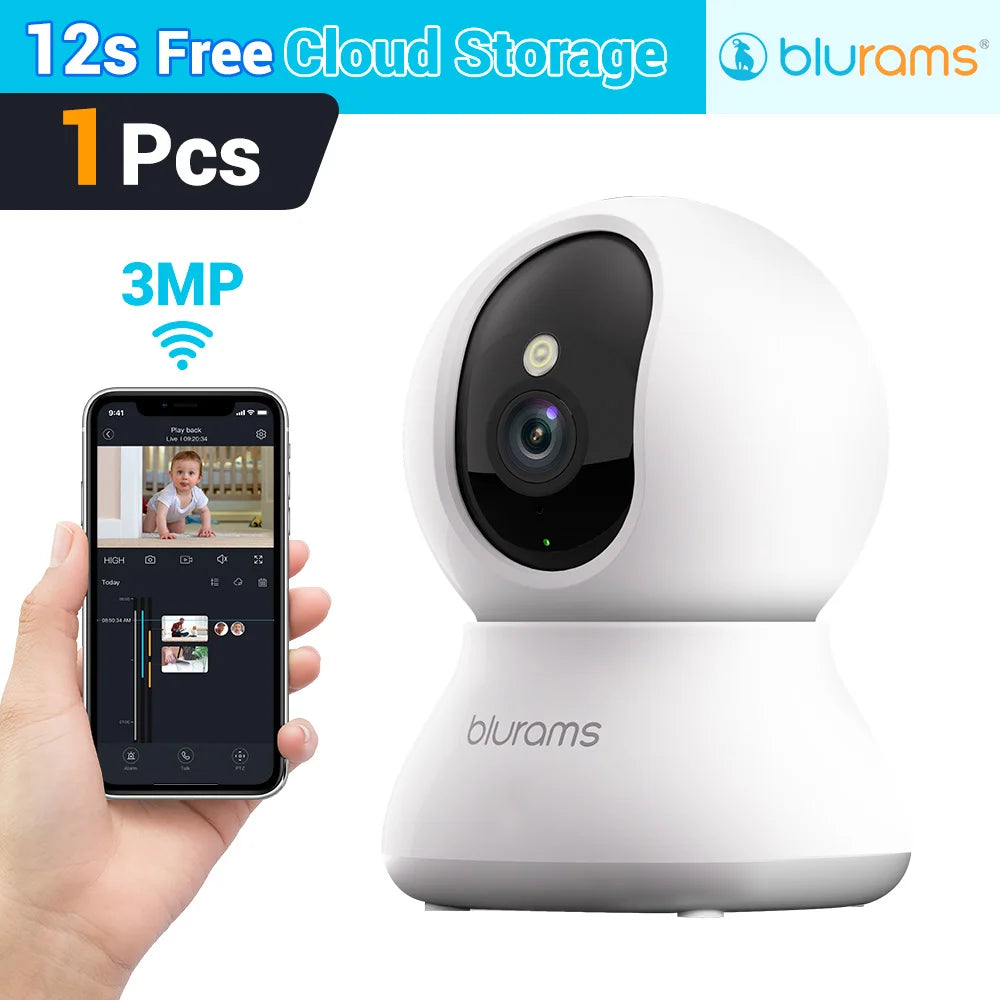Baby Monitor & Home Security Camera β Smart Motion Detection & Two-Way Audio πΆπ