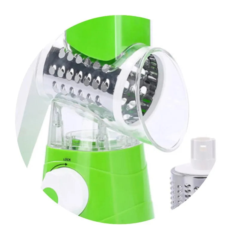 Kitchen Multifunctional Drum Vegetable Slicer β Hand Cranked Potato & Cheese Slicer! π₯πͺ