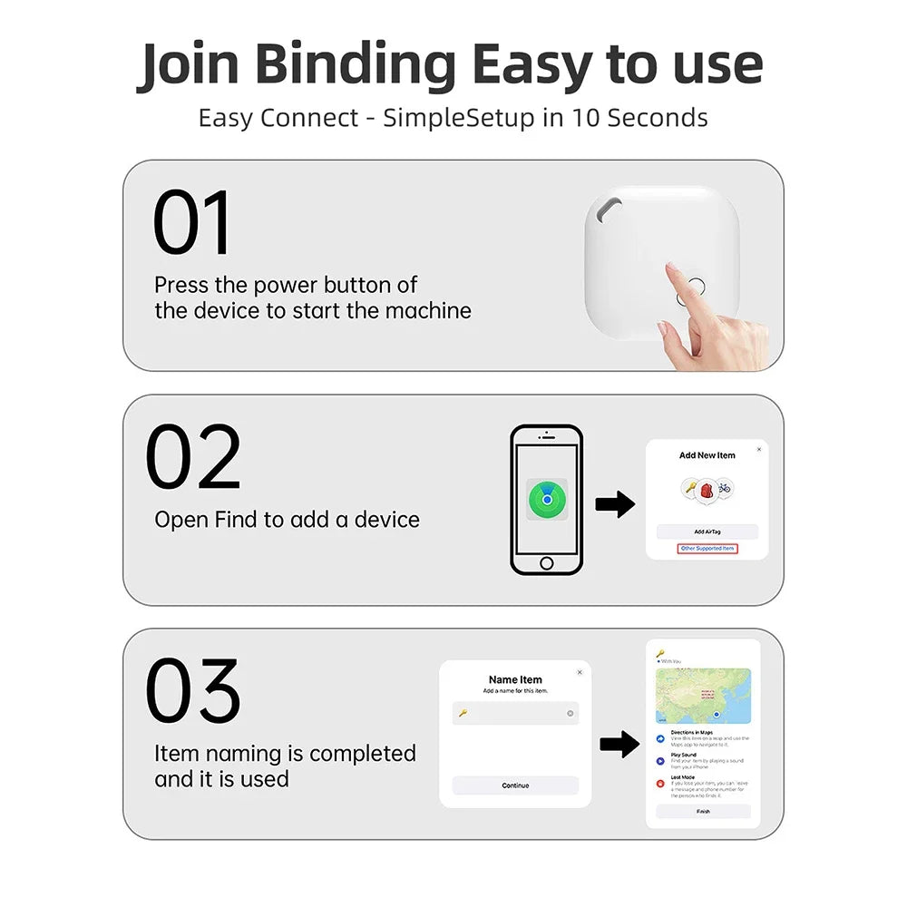 Mini Tracking Device β  Smart Bluetooth Tracker for Pets, Keys & More! πΎπ