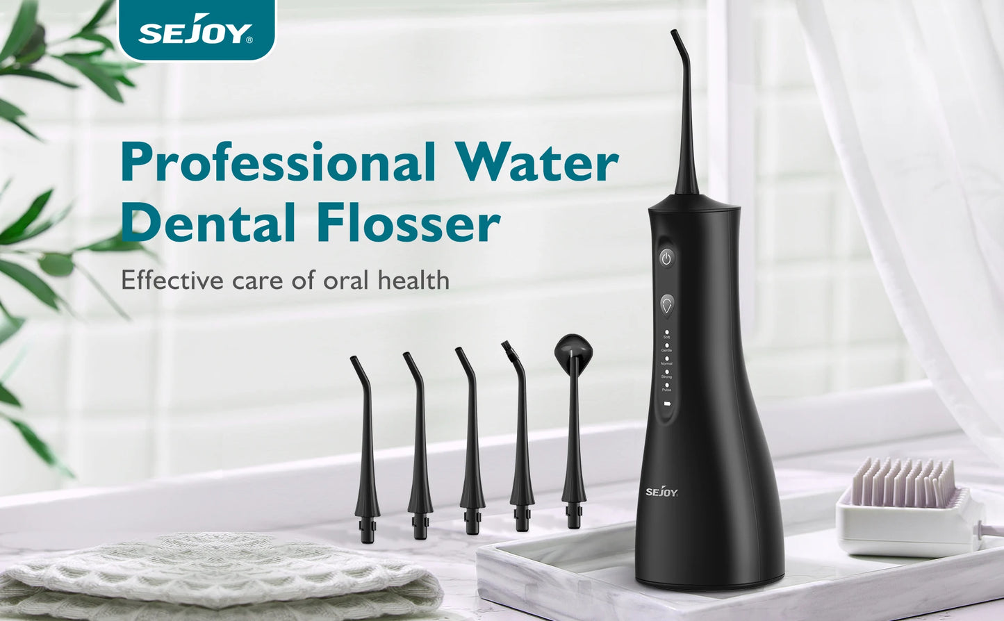 Sejoy Cordless Water Dental Flosser Portable Oral Irrigator for Deep Teeth Cleaning! β¨π