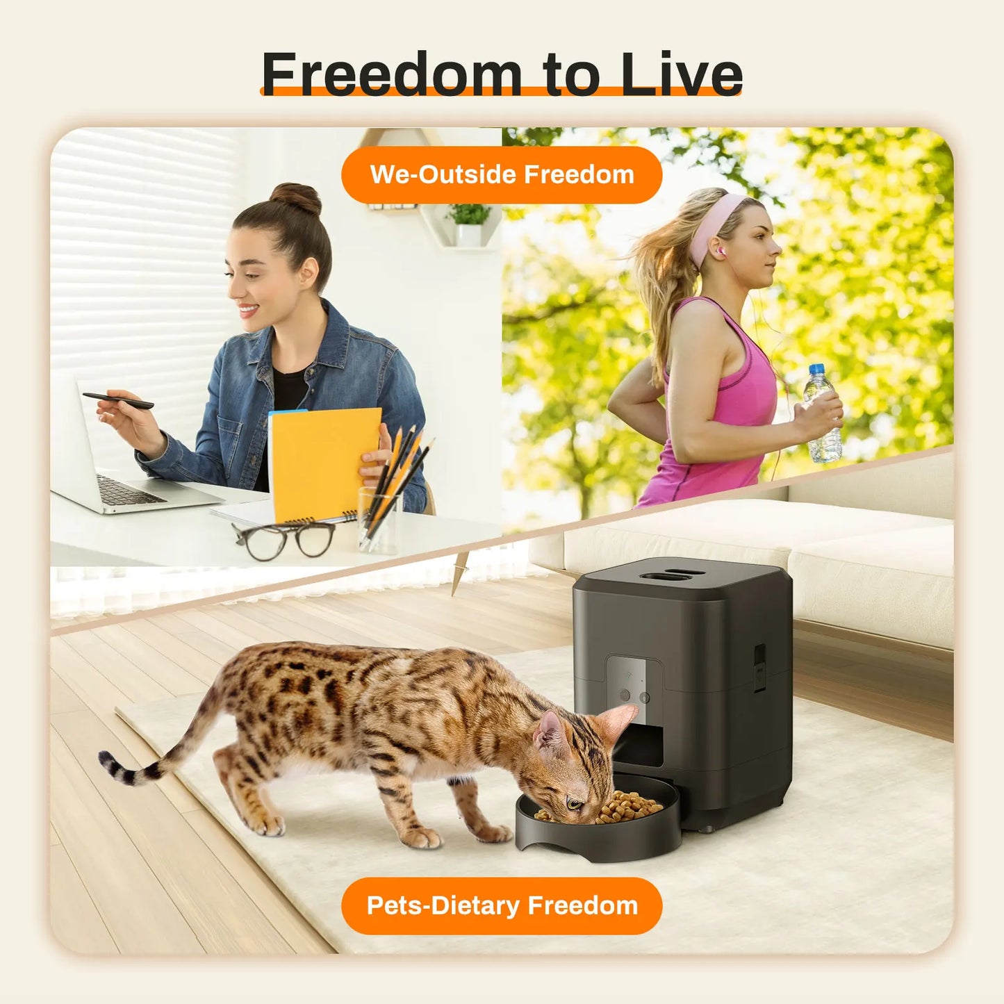 Automatic Cat & Dog Food Dispenser with Timed, Quantitative Feeding! π½οΈπ±πΆ