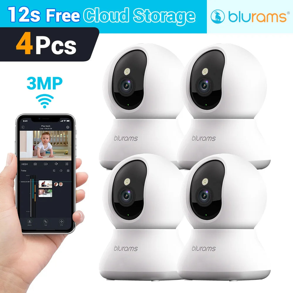 Baby Monitor & Home Security Camera β Smart Motion Detection & Two-Way Audio πΆπ