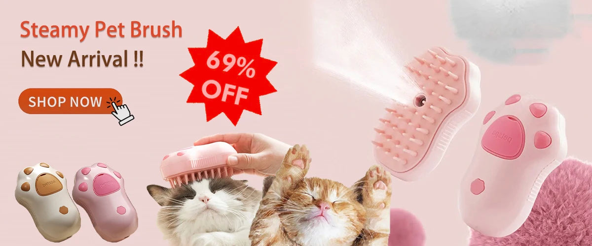 🐾🐶 Dog Brush Grooming Accessories – Anti-Lice Knotting Comb✨🐱