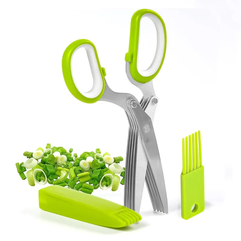 5-Layer Stainless Steel Kitchen Scissors🌿🍴