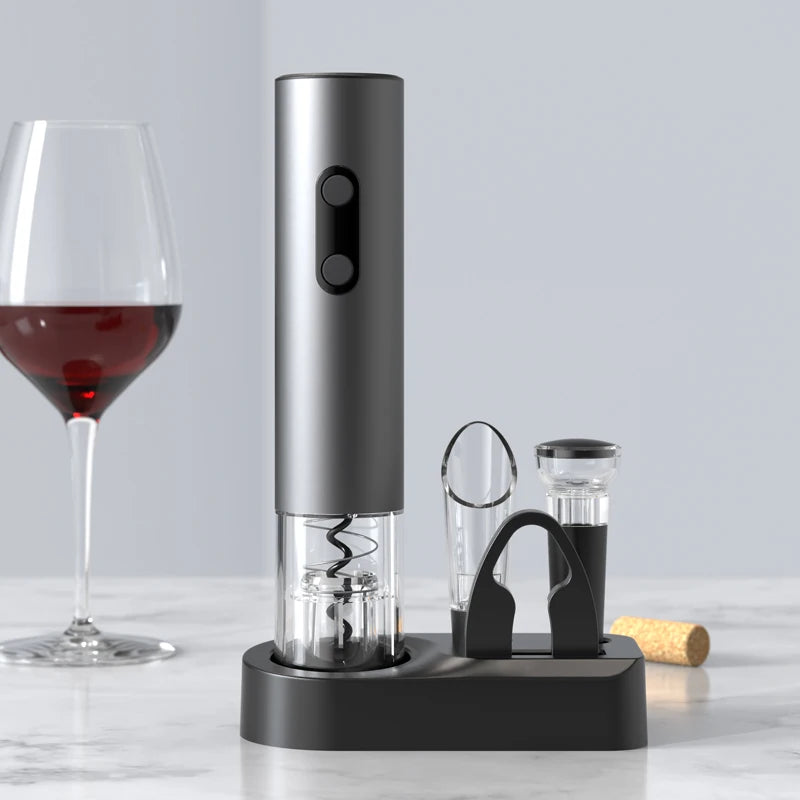 Electric Wine Opener Gift Set for Kitchen, Bar & Parties! πΎπ