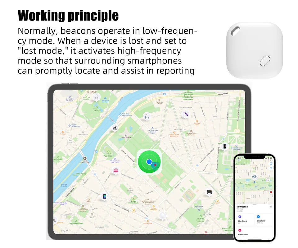 Mini Tracking Device β  Smart Bluetooth Tracker for Pets, Keys & More! πΎπ
