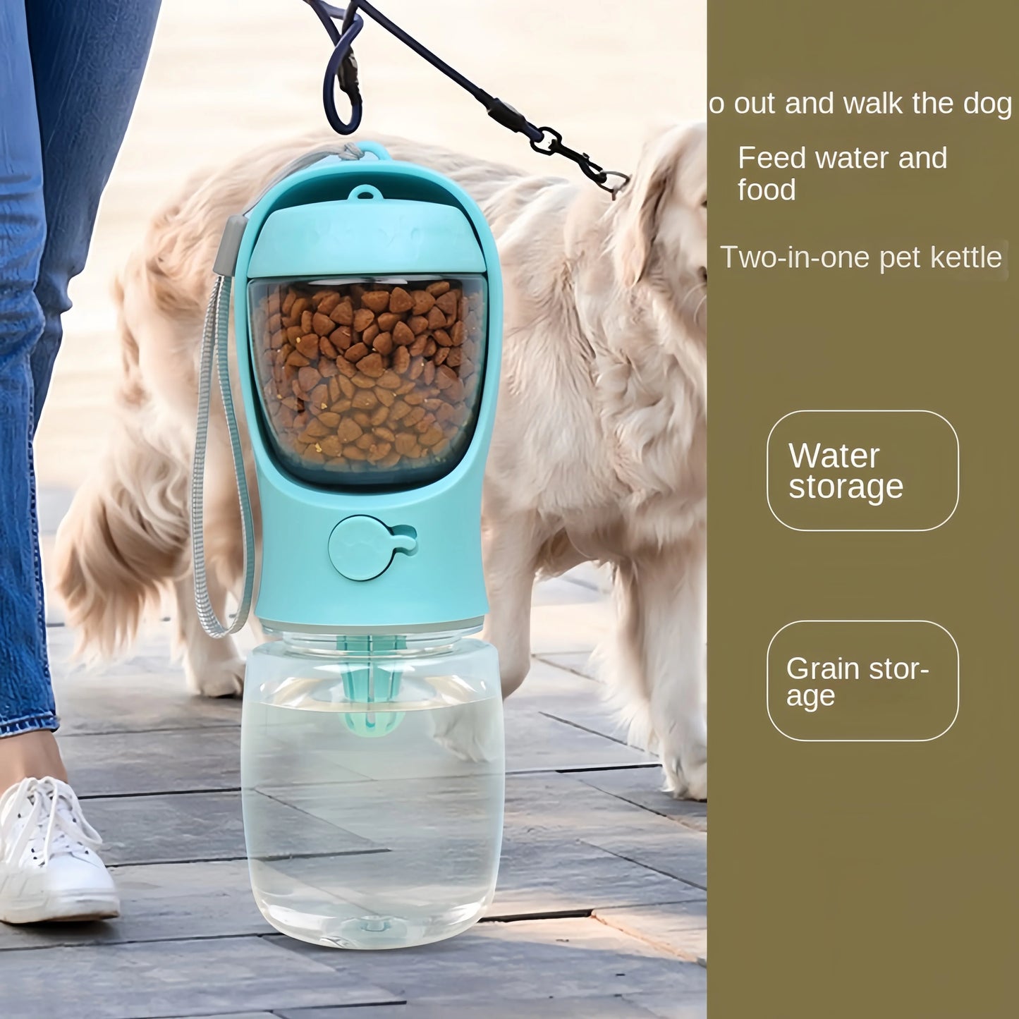 Portable Dog & Cat Water Bottle Container for Pets! π§π