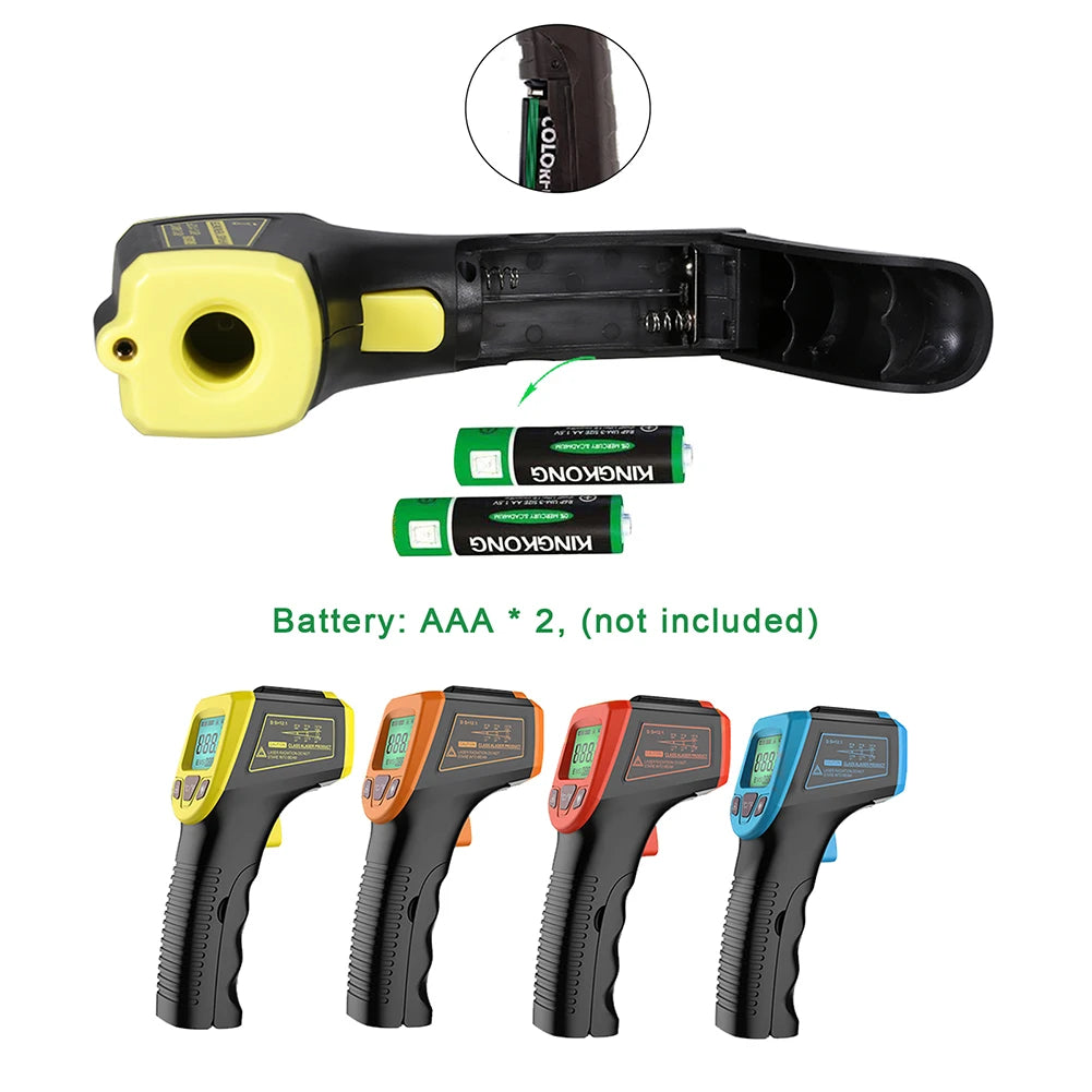 Digital Infrared Thermometer Contactless IR Laser Pyrometerππ₯