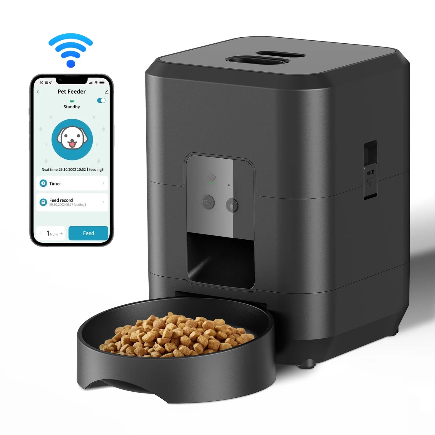 Automatic Cat & Dog Food Dispenser with Timed, Quantitative Feeding! π½οΈπ±πΆ