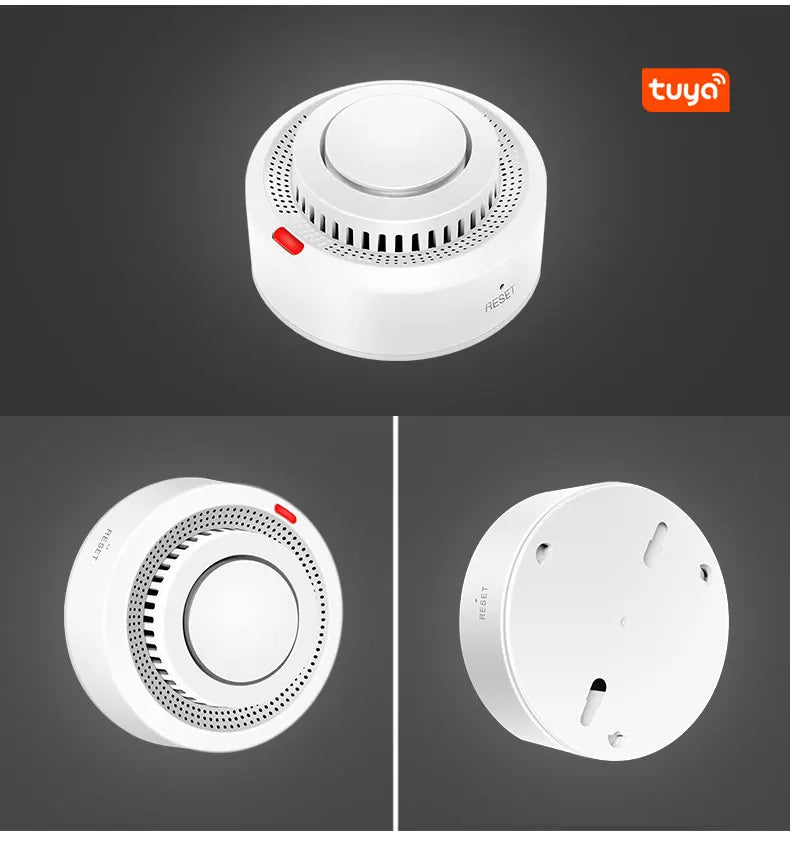 WiFi Tuya Smart Smoke Detector β Wireless Fire Protection & 80DB Alarm for Ultimate Safety! π¨