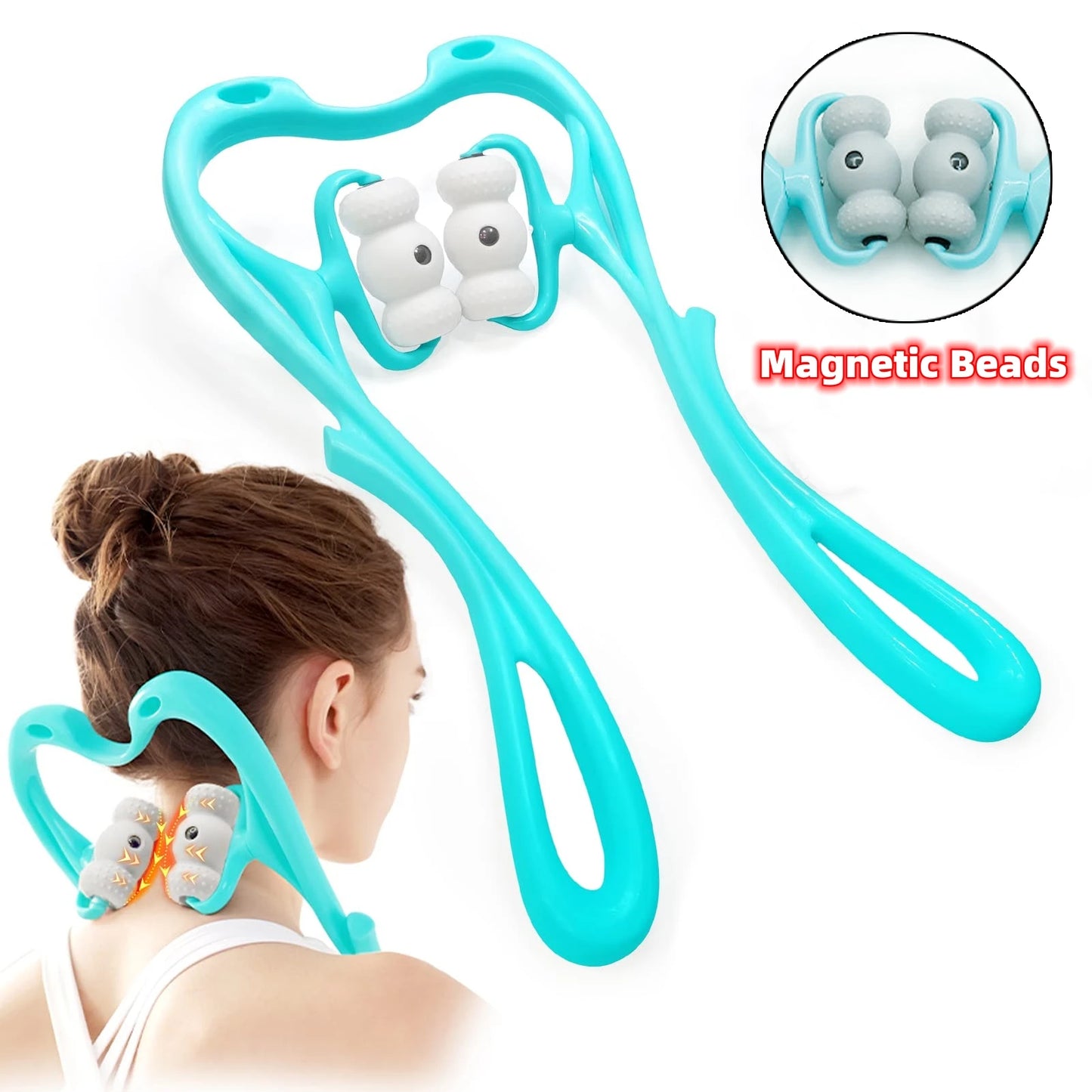 360Β° Deep Tissue Neck Massager Pain Relief, Shoulders, Waist & More! πΏπ₯